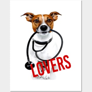 dog doctor lovers Posters and Art